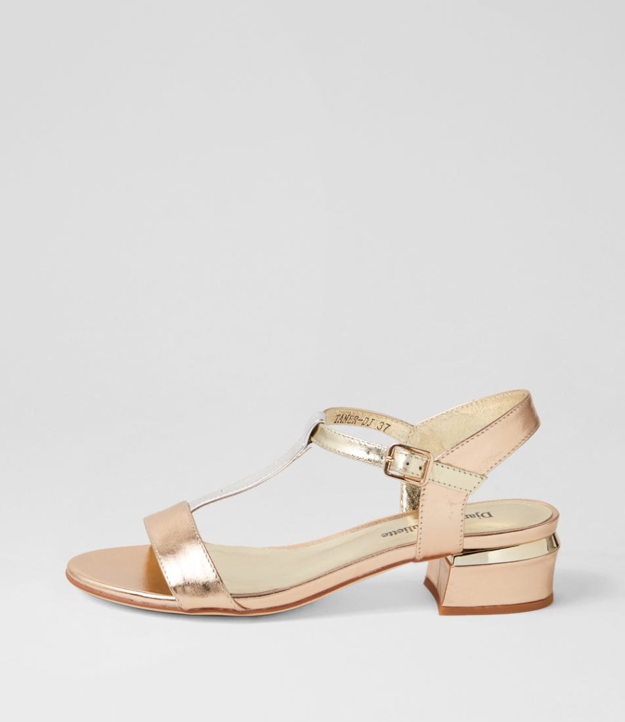 DJANGO & JULIETTE Taner Metallic Multi Sandals | Flats