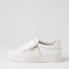 DJANGO & JULIETTE Laroon White Leather Sneakers | Sneakers