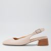 ZIERA Ebbiez W Nude Leather Heels | Heels