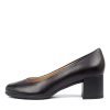 GEOX D New Annya M A Black Leather | Heels