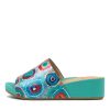 ZIERA Marcy W Bright Patch Multi Slides | Wedges