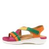 ZIERA Briscoe W Orange Multi | Wedges