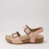 JOSEF SEIBEL Tonga 62 Rosa Leather Sandals | Comfort