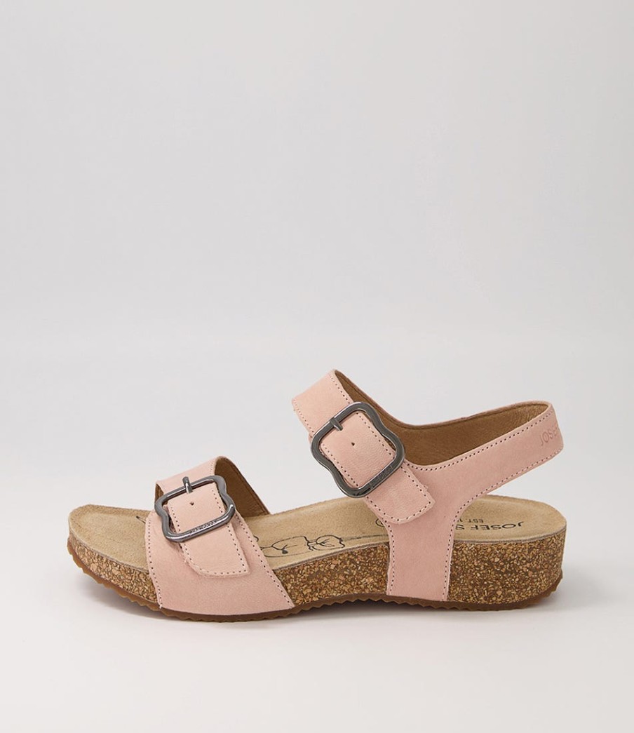 JOSEF SEIBEL Tonga 62 Rosa Leather Sandals | Comfort