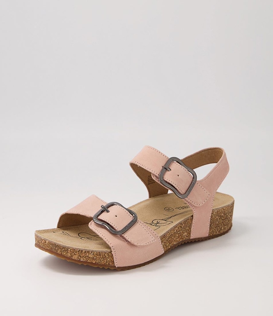 JOSEF SEIBEL Tonga 62 Rosa Leather Sandals | Comfort