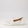 ZIERA Lagos W White Leather Loafers | Loafers