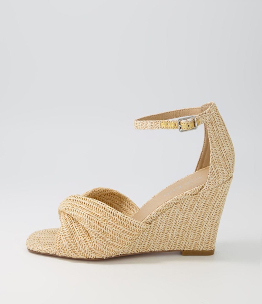 TOP END Kotio Ivory Syn Raffia Espadrilles | Espadrilles