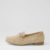 ARA Kent 72 Sand Suede Flat Shoes | Comfort