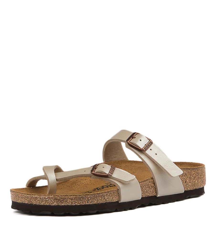 BIRKENSTOCK Mayari Pearl White Birkoflor | Comfort