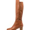 DJANGO & JULIETTE Prisone Dj Cognac Leather Stretch Smooth | Boots