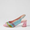 DJANGO & JULIETTE Jeddar Pastel Multi Sandals | Heels