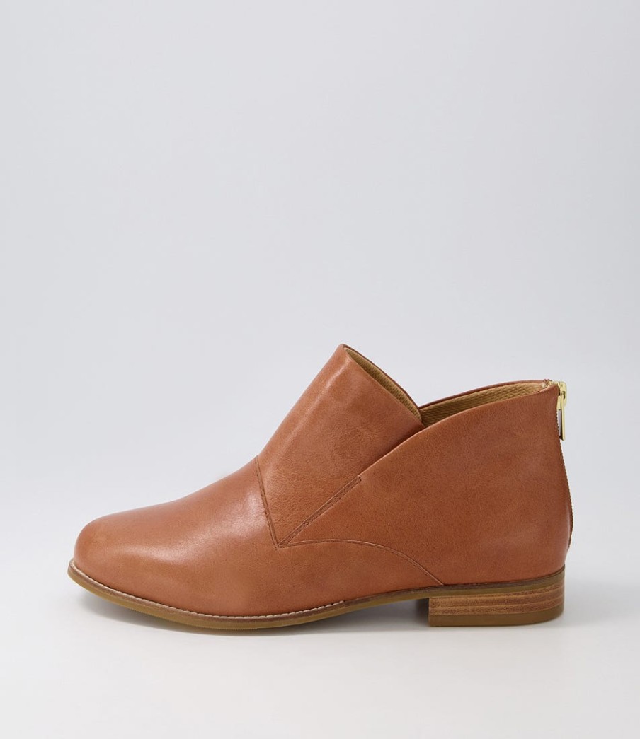 ZIERA Thiem Xf Cognac Leather Ankle Boots | Boots