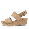 DJANGO & JULIETTE Sultans Sand Weave-Lea | Espadrilles