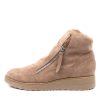 TOP END Opal Taupe-Taupe Suede | Boots