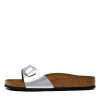 BIRKENSTOCK Madrid Bk Metallic Silver Birkoflor | Comfort