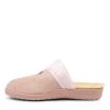 ZIERA Comfy W Pale Pink Microsuede Slippers | Comfort