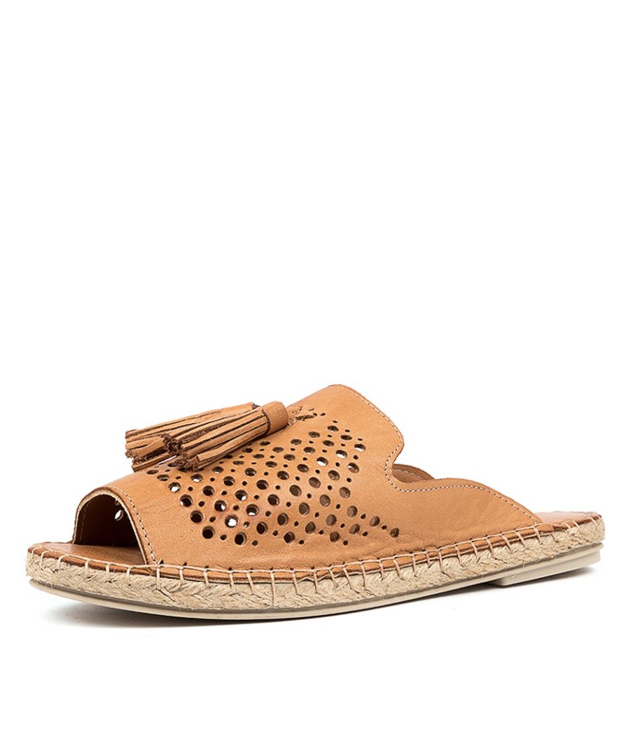 DIANA FERRARI Camara Df Cuero (Tan) Leather | Espadrilles