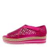 DJANGO & JULIETTE Alkiet Dj Fuchsia Leather | Espadrilles