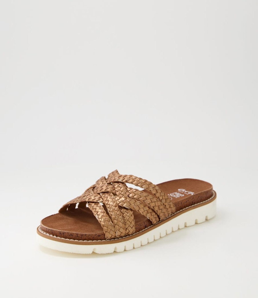 ARA Kent Sport S 20 Whiskey Tan Leather Sandals | Comfort