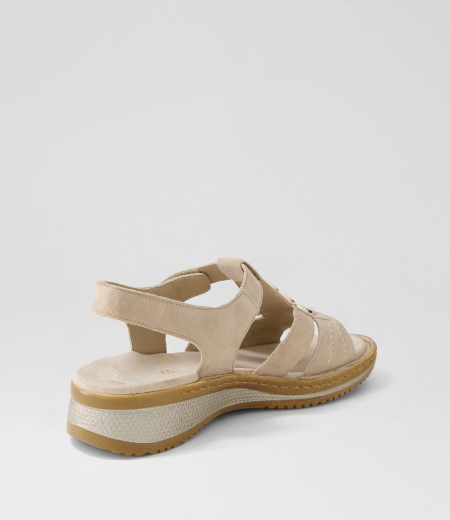 ARA Hawaii 11 Sand Suede Sandals | Comfort