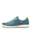 JOSEF SEIBEL Caren 01 Azur Leather Sneakers | Sneakers