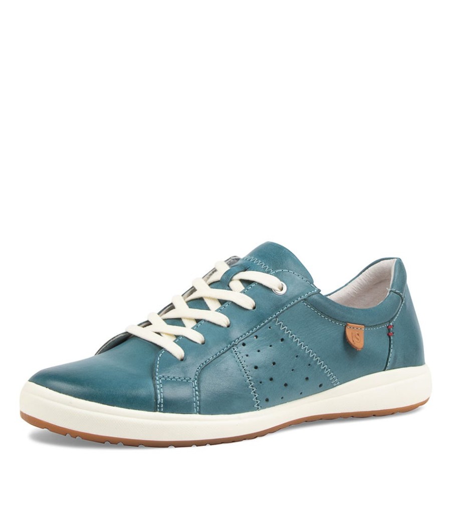 JOSEF SEIBEL Caren 01 Azur Leather Sneakers | Sneakers