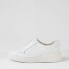 DJANGO & JULIETTE Yiara White Leather Sneakers | Sneakers