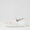 DJANGO & JULIETTE Harel White Leather Sneakers | Sneakers