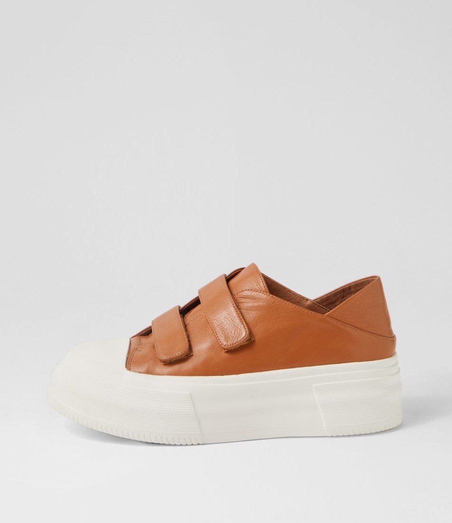 DJANGO & JULIETTE Alpin Scotch White Leather Stitch Sneakers | Sneakers