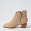 ZIERA Govak W Latte Suede Ankle Boots | Boots