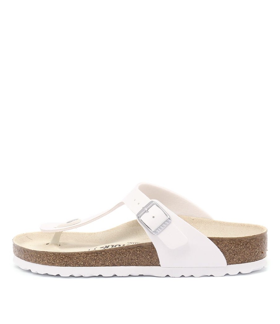 BIRKENSTOCK Gizeh White Birkoflor | Comfort