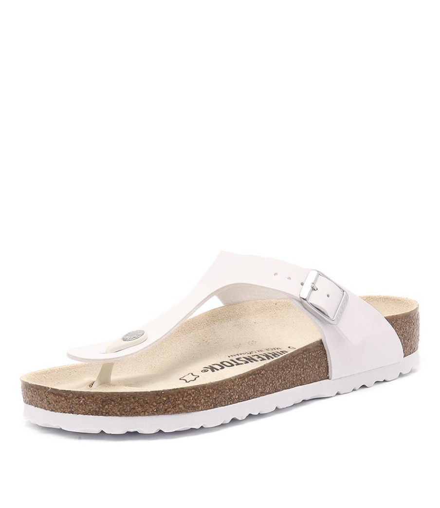 BIRKENSTOCK Gizeh White Birkoflor | Comfort