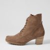 GABOR Petunia Muskat Suede Lace Up Boots | Boots