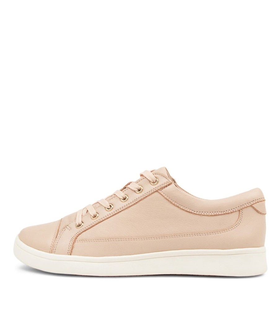 ZIERA Danni Xf Pale Pink Leather Sneakers | Sneakers