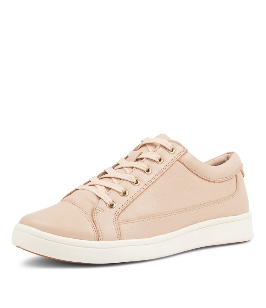 ZIERA Danni Xf Pale Pink Leather Sneakers | Sneakers