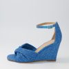 TOP END Kotio Blue Syn Raffia Espadrilles | Espadrilles