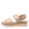 DJANGO & JULIETTE Atha Nude Leather | Espadrilles