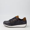 ARA Osaka 87 Blau Nuss Leather Suede Sneakers | Comfort