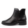 ZIERA Skylars Xf Black Leather | Boots