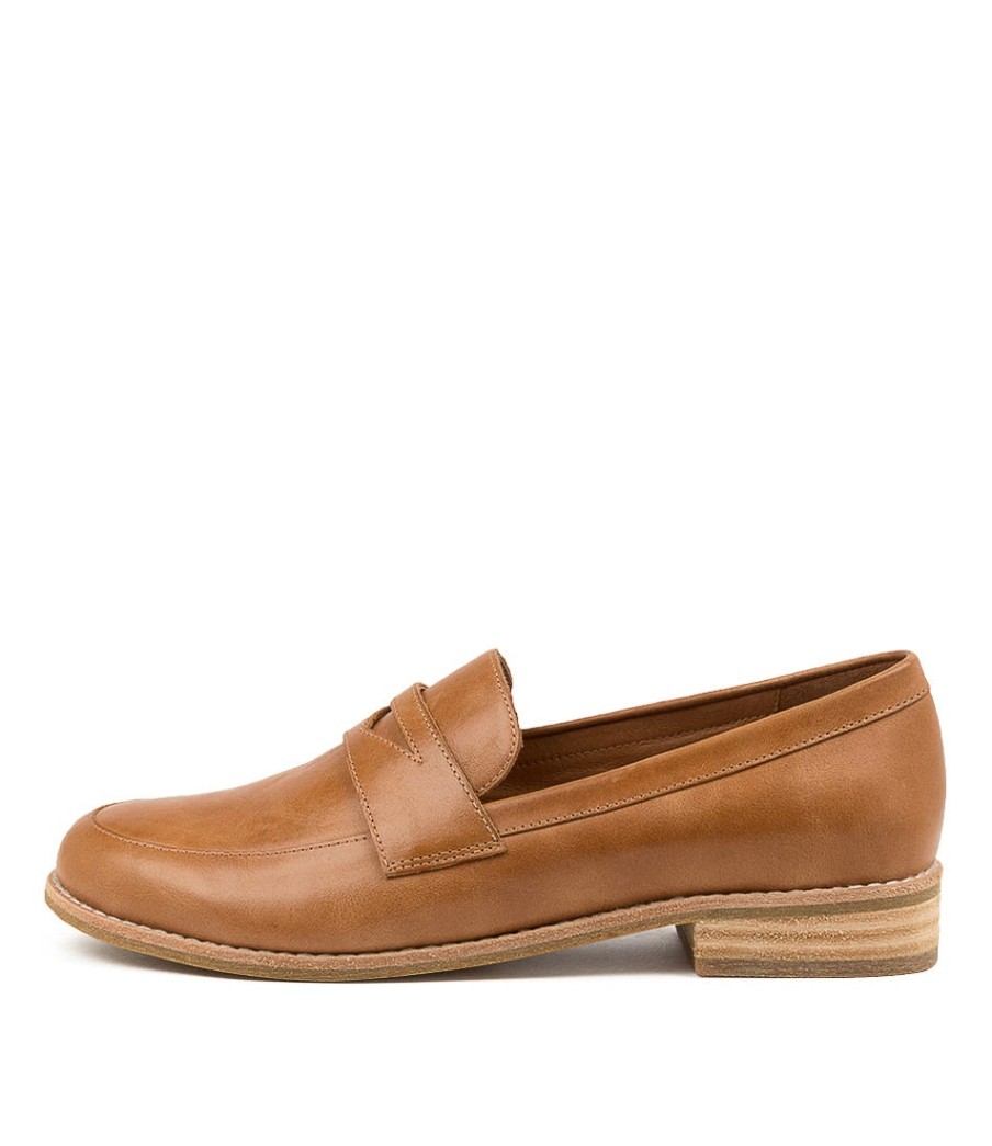 DJANGO & JULIETTE Avetta Tan Leather | Loafers