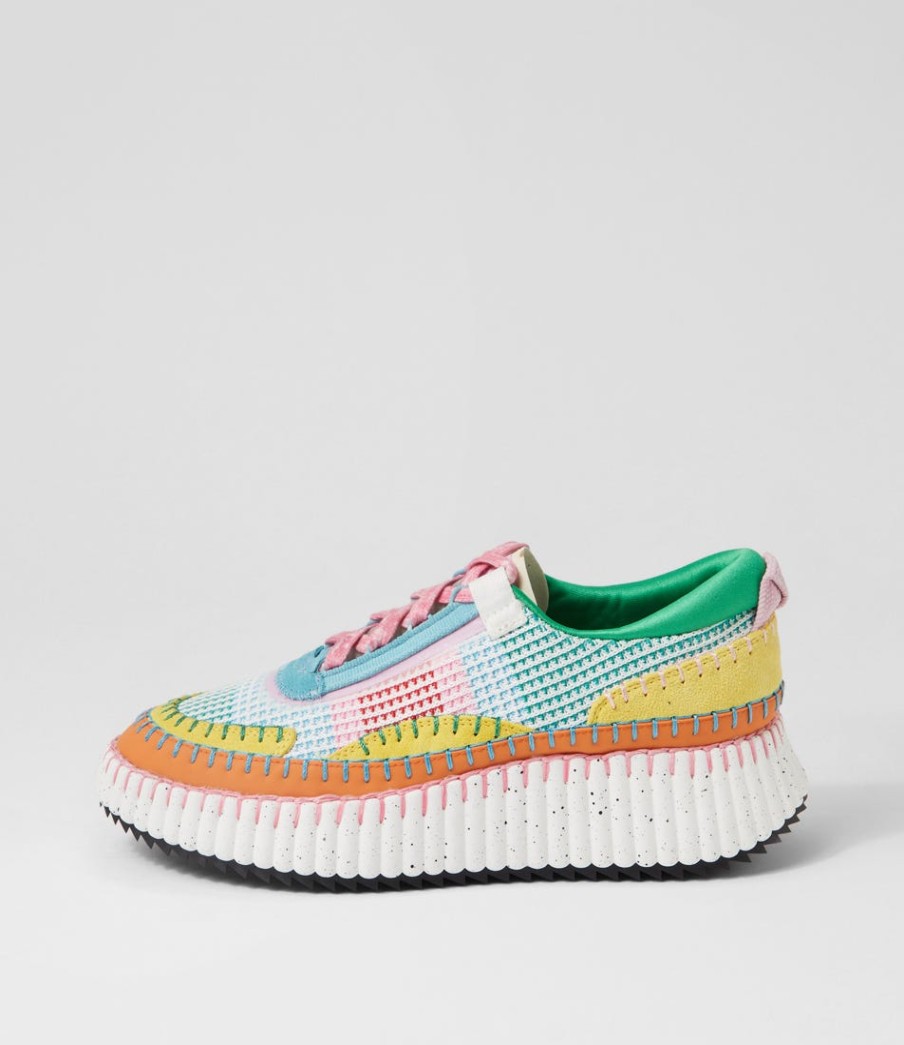 DJANGO & JULIETTE Copen Bright Multi Sneakers | Wedges