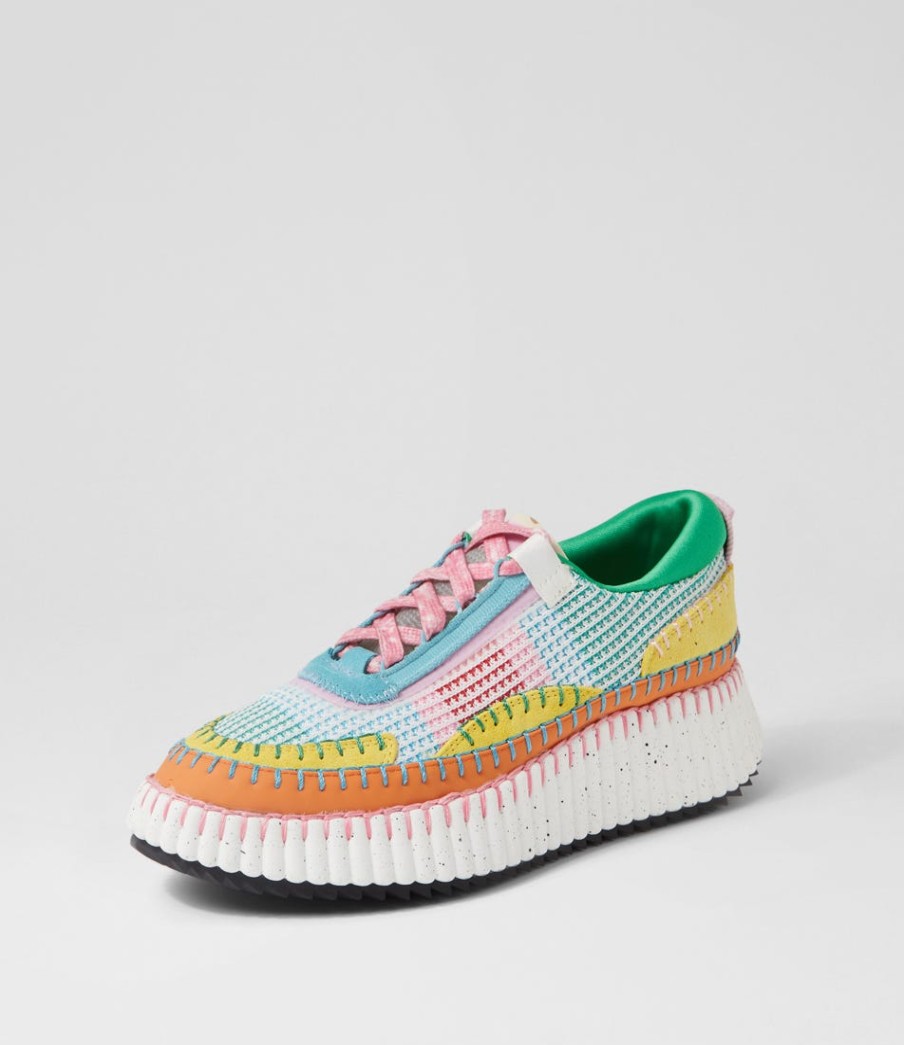 DJANGO & JULIETTE Copen Bright Multi Sneakers | Wedges