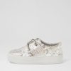 DJANGO & JULIETTE Shelina Misty Multi Croc Leather Sneakers | Sneakers