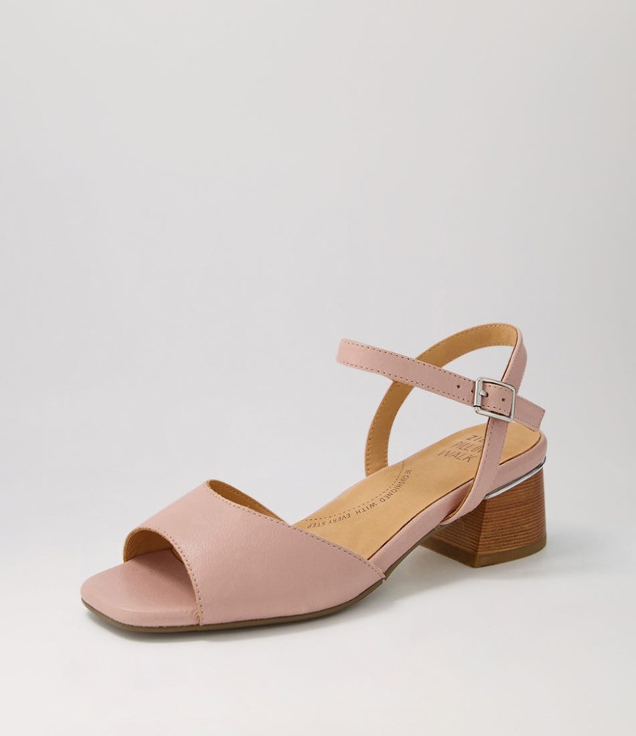 ZIERA Cabo W Cafe Leather Sandals | Heels