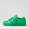 DJANGO & JULIETTE Laila Brt Emerald Leather Sneakers | Sneakers