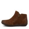 JOSEF SEIBEL Fergey 94 Castagne Leather Ankle Boots | Comfort