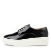 ROLLIE Derby City I Black Patent Leather Sneakers | Sneakers