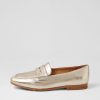 TOP END Milica Platino Leather Loafers | Loafers