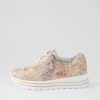 WALDLAUFER Lana Rosa Light Gold Leather Sneakers | Sneakers