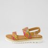 ARA Jamaika 1 Rainbow Multi Leather Sandals | Comfort